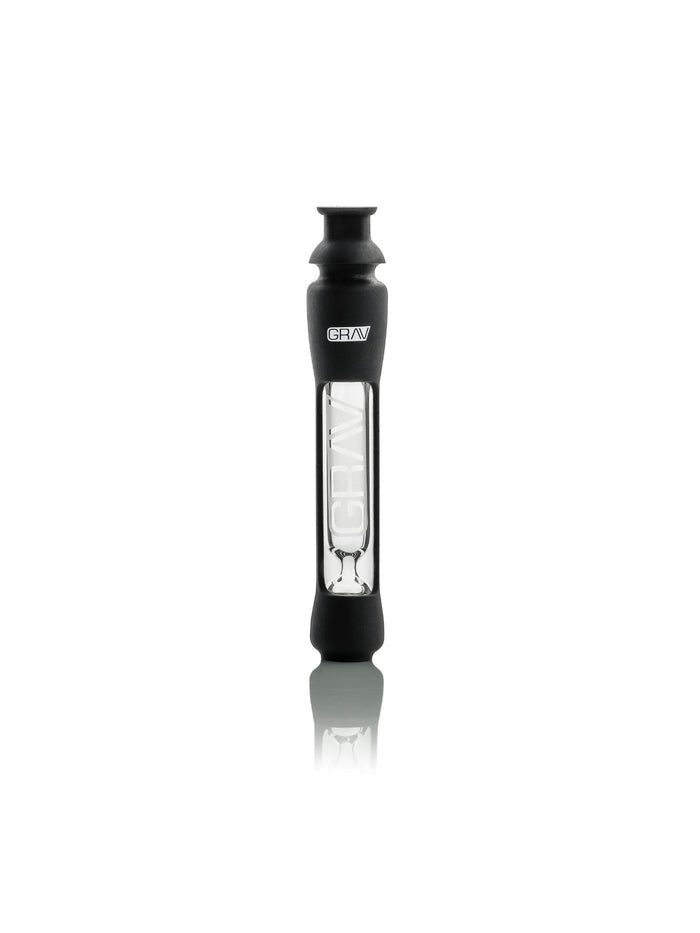GRAV TASTER 12MM WITH SILICONE SKIN BLACK SLC.T2S