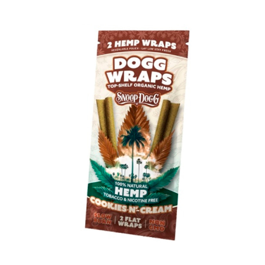 SNOOP DOGG WRAPS 2pk 25pk COOKIES N' CREAM