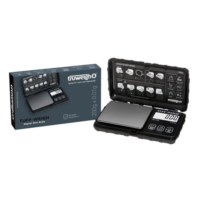 TRUWEIGH TUFF-WEIGHT SCALE 200gx0.01g TUFF-200-OI-BK BLACK