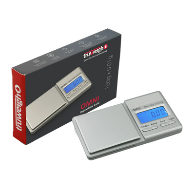 TRUWEIGH OMNI MINI SCALE 100gX0.01g SILVER