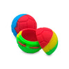 STSYHSC32 SILICONE FOOTBALL CONTAINER 6/PK