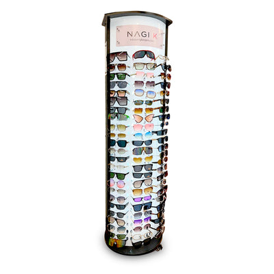 SUNGLASSES DISPLAY W/LED LIGHT 72CT ASSORTED