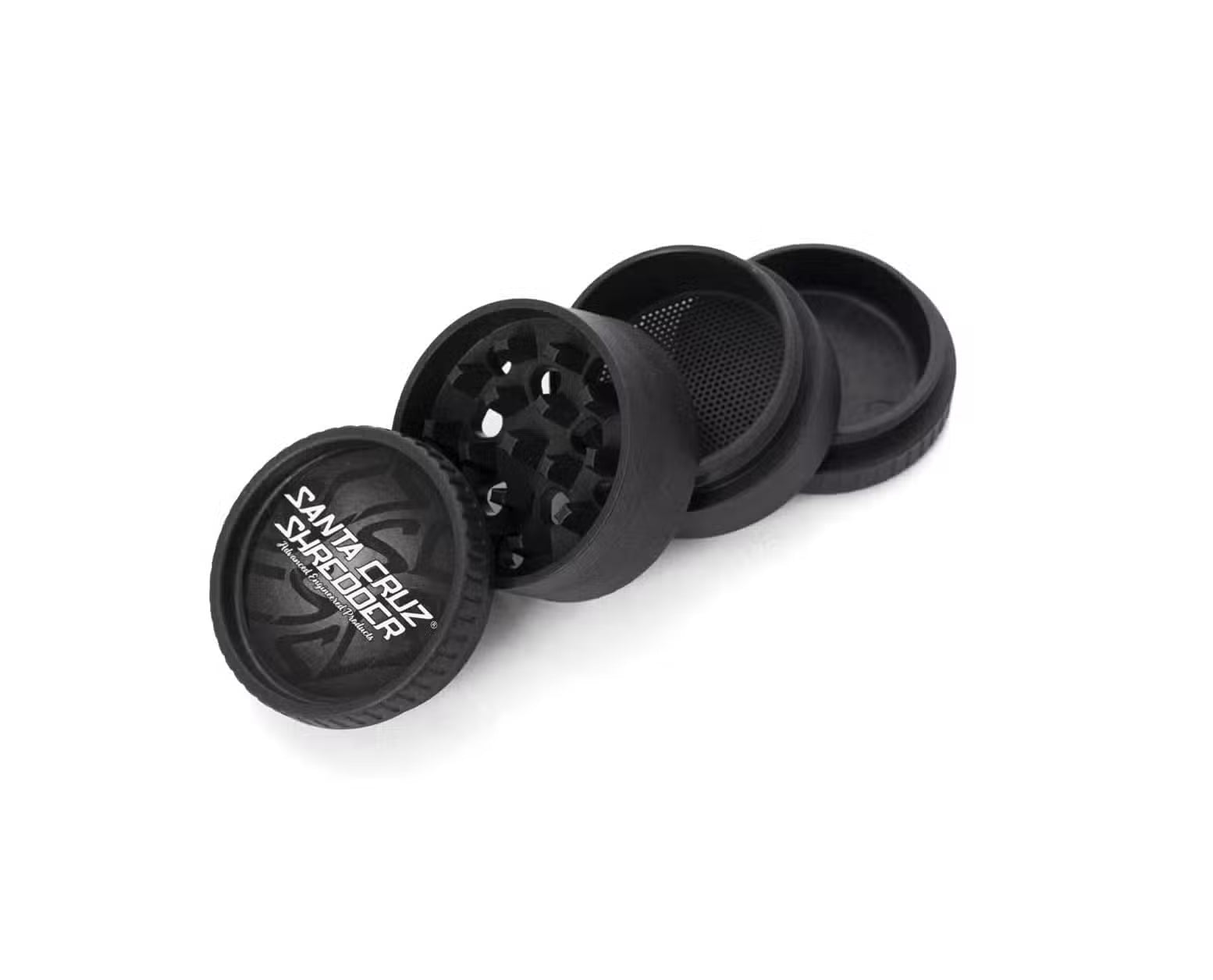 SANTA CRUZ SHREDDER HEMP GRINDER 4PT 55MM ASST COLORS
