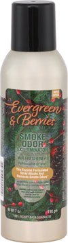 SMOKE ODOR AIR FRESHENER 7oz EVERGREEN & BERRIES