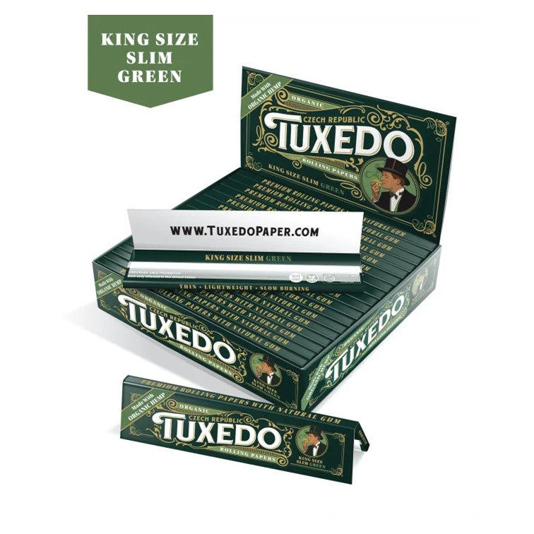 TUXEDO PAPER K/S SLIM GREEN 50CT