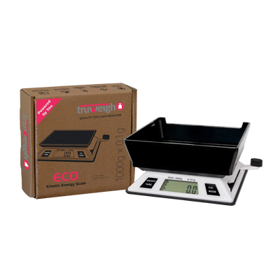 TRUWEIGH ECO KINETIC ENERGY SCALE 1000gx0.1g WHITE