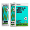 TWISTED HEMP WRAPS 4/PK 15PK/BOX TROPICAL BREEZE