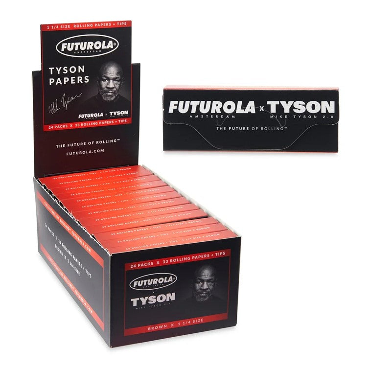 TYSON 2.0 X FUTUROLA PAPERS 24CT