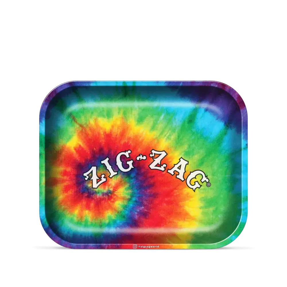 ZIG ZAG ROLLING TRAY LARGE TIE-DYE