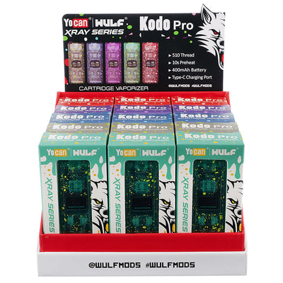 WULF MODS X-RAY SERIES KODO PRO 510 VOLTAGE BATTERY 15CT/DISPLAY