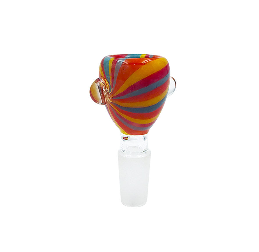 WCBL3 BOWL 14mm male COLOR SWIRL