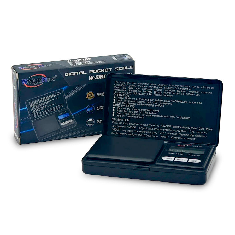 WEIGHMAX DIGITAL POCKET SCALE W-SM100 100G X 0.01G