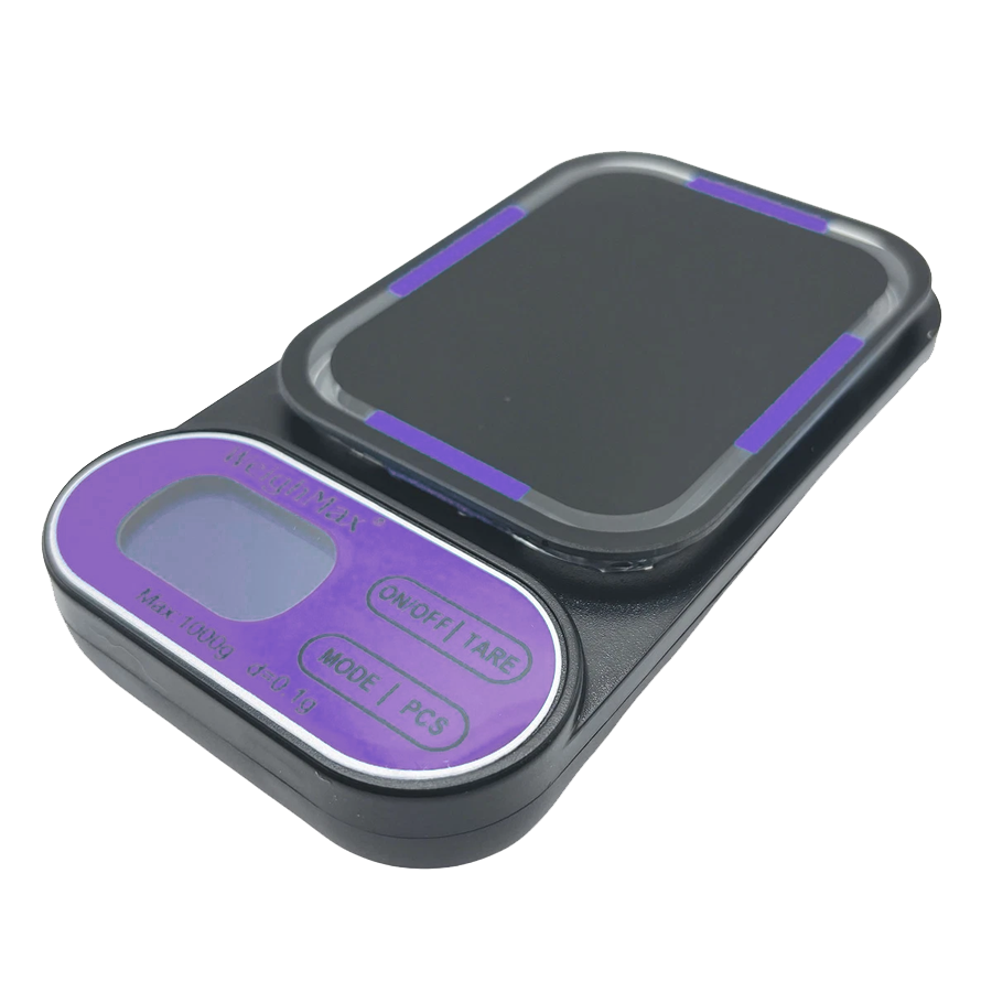 WEIGHMAX LED DIGITAL SCALE L2-1000 1000G X 0.1G PURPLE