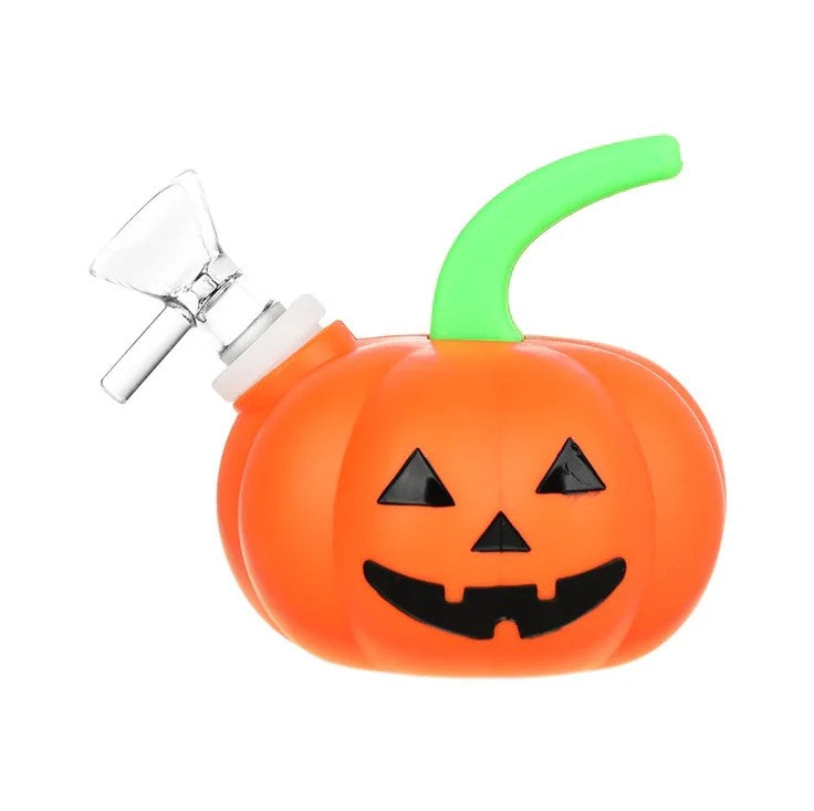 WPFC1 WATERPIPE 42 SILICONE PUMPKIN JACK O'LANTERN HALLOWEEN