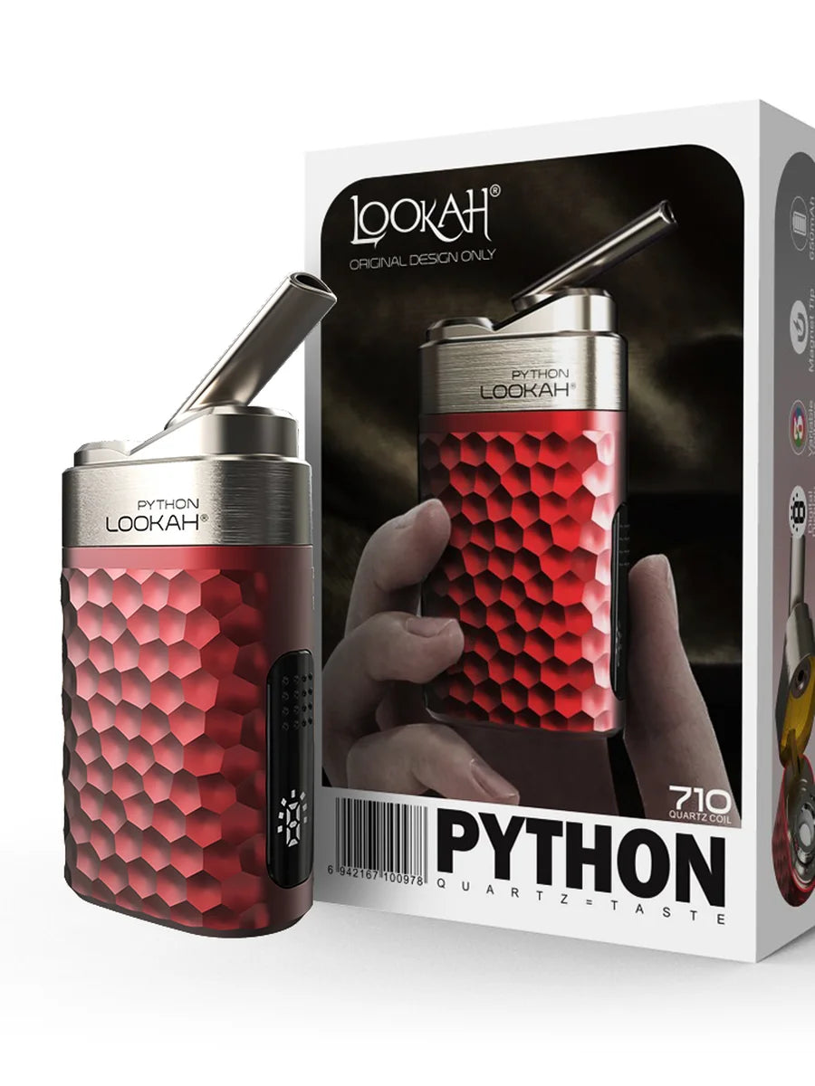 LOOKAH PYTHON 650mAH VAPORIZER KIT | RED