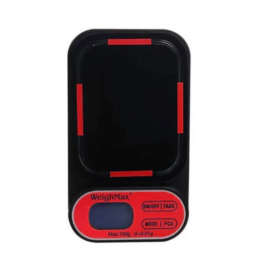 WEIGHMAX L2 LED DIGITAL SCALE 100G X 0.01G RED