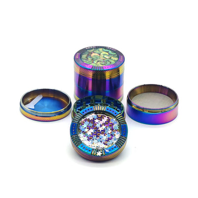 TUFF SHREDDER GRINDER 50MM 4PT TS1072-A RAINBOW