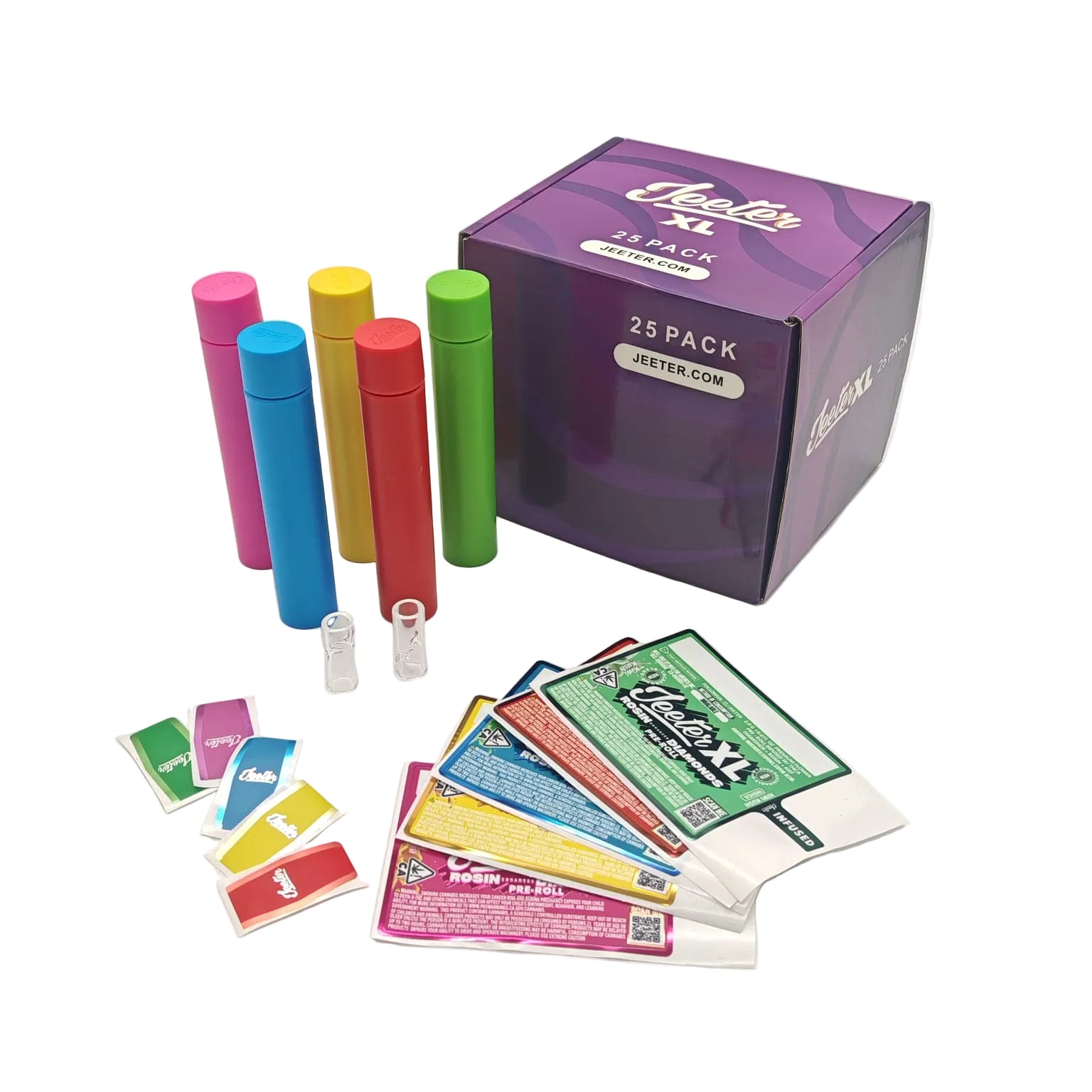 BABY JEETER PRE ROLL EMPTY XL  25 PACK