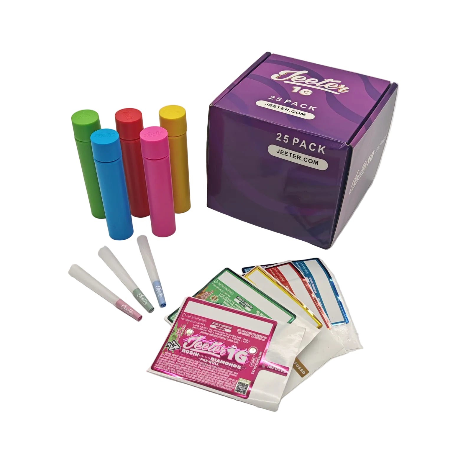 BABY JEETER 1G PRE ROLL EMPTY 25 PACK