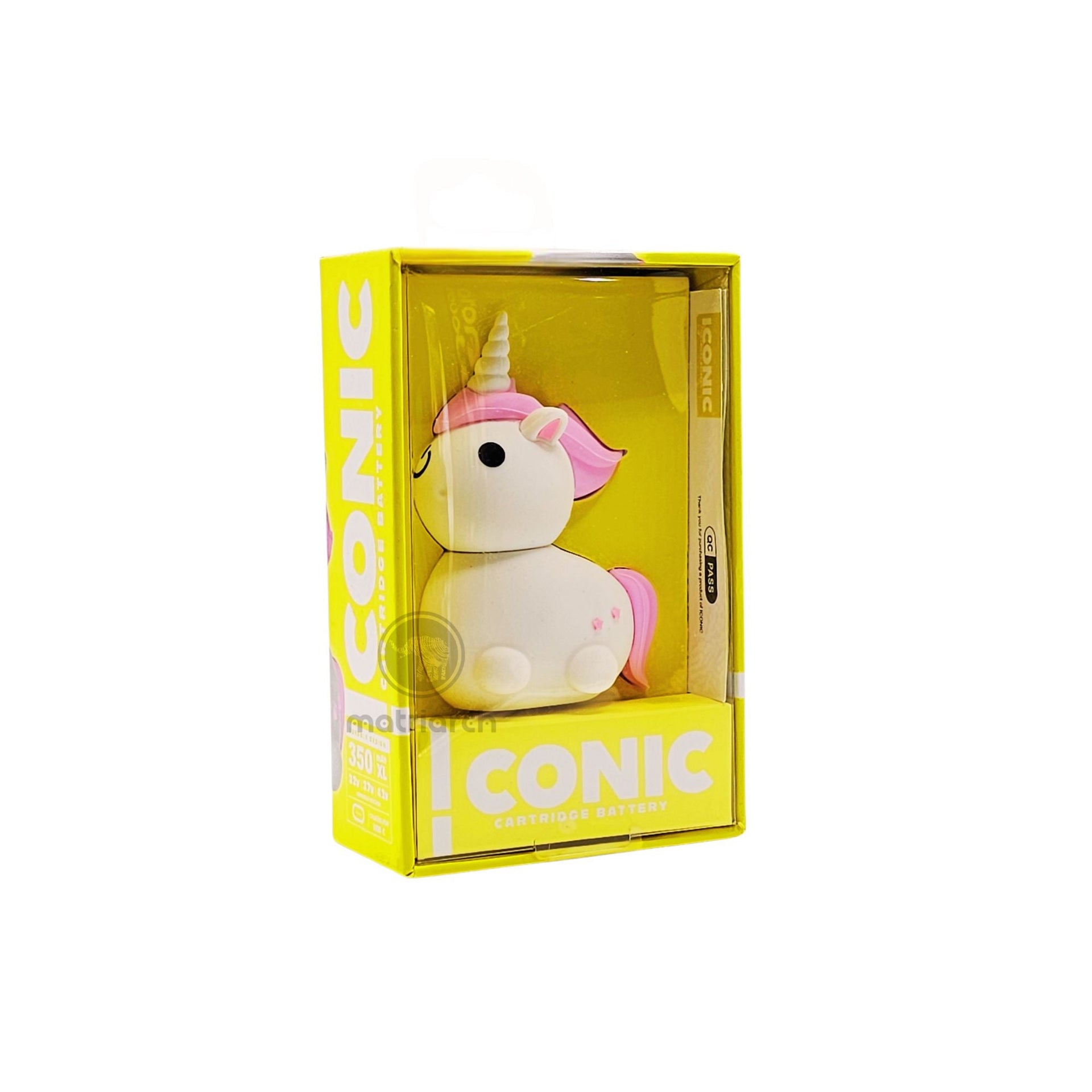 ICONIC  510 BATTERY 500mAh UNICORN WHITE-PINK