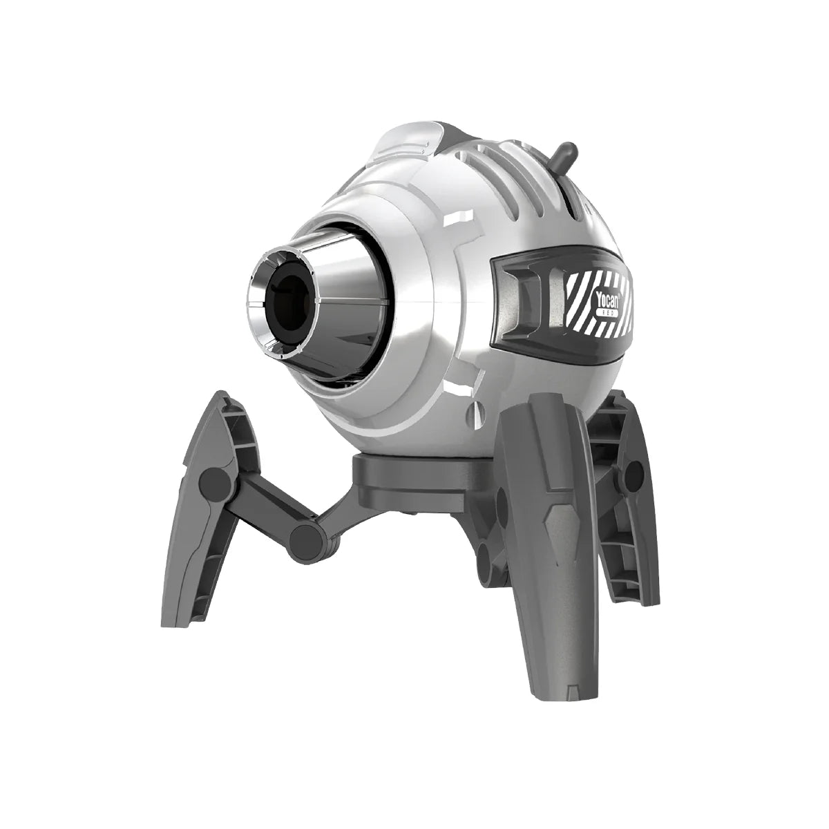 YOCAN RED BOT BUTANE TORCH SILVER