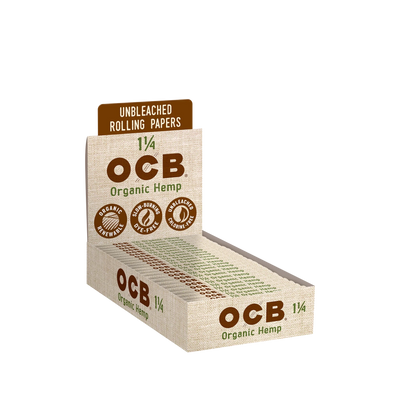 OCB ORGANIC HEMP PAPER 1 1/4 50CT/25PK