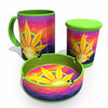 STASH TINS BUZZ MUG TRIFECTA 16oz BM05-WAKE-AND-BAKE