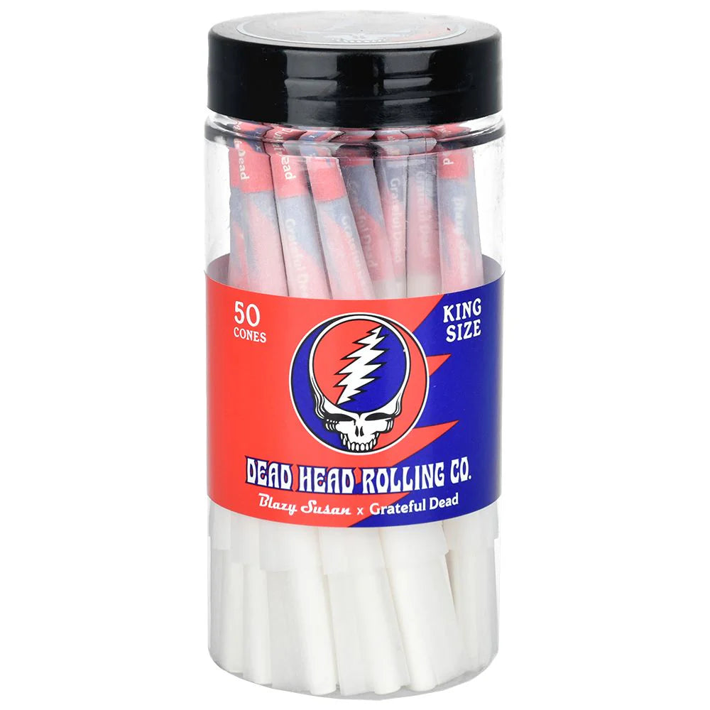 BLAZY SUSAN X GRATEFUL DEAD PRE ROLLED CONES (50CT/JAR) | KING SIZE