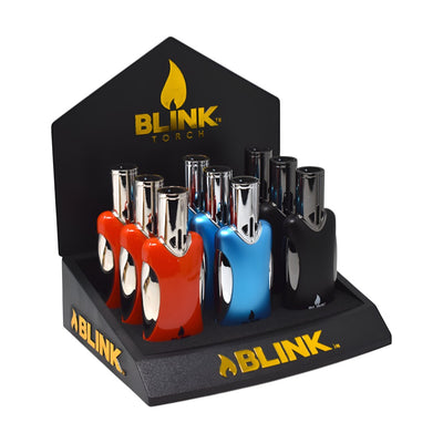 BLINK DECO SLEEK TORCH QUAD FLAME 9CT/DISPLAY