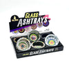 BLINK GLASS ASHTRAY TIE DYE