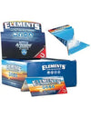 ELEMENTS ULTRA THIN RICE PAPERS ARTESANO KS SLIM 15 PACKS/BOX 33 LEAVES/PACK