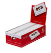 OCB WHITE ROLLING PAPERS NO. 4 100/PK 25PK/DISPLAY
