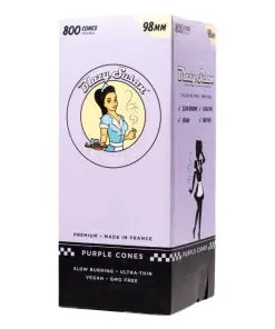 BLAZY SUSAN BULK 800 CONES PURPLE 98MM