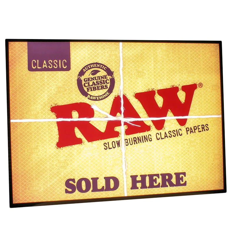 RAW BACKLIGHT SIGN