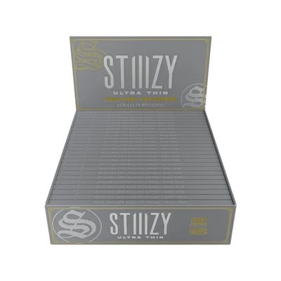 STIIIZY KING SIZE PREMIUM ROLLING PAPERS 33pk 24pk ULTRA THIN