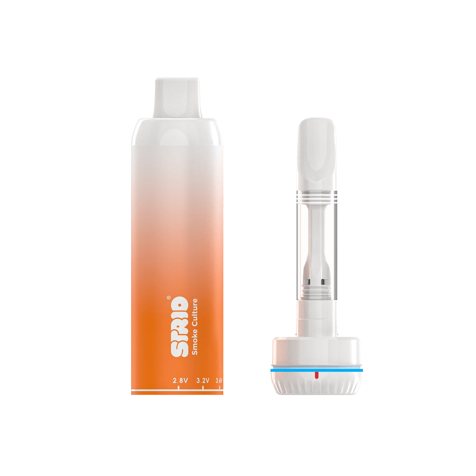 STRIO CARTBOY PRO 510 BATTERY FITS UPTO 2g CARTS LAVA ORANGE