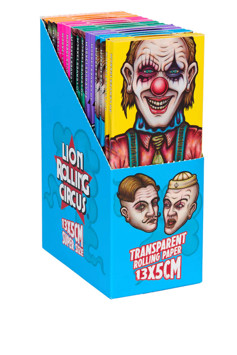 LION ROLLING CIRCUS SUPER SIZE TRANSPARENT ROLLING PAPER