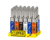 CLIPPER LIGHTER ELECTRONIC MINI TUBE 24/DISPLAY ZIG ZAG