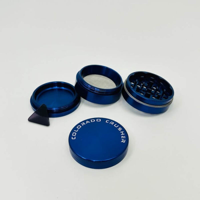 COLORADO CRUSHER GRINDER 56MM 4PT XTRA-STORAGE DARK BLUE