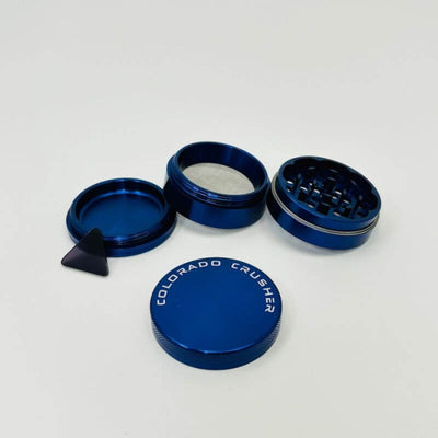 COLORADO CRUSHER GRINDER 56MM 4PT XTRA-STORAGE DARK BLUE