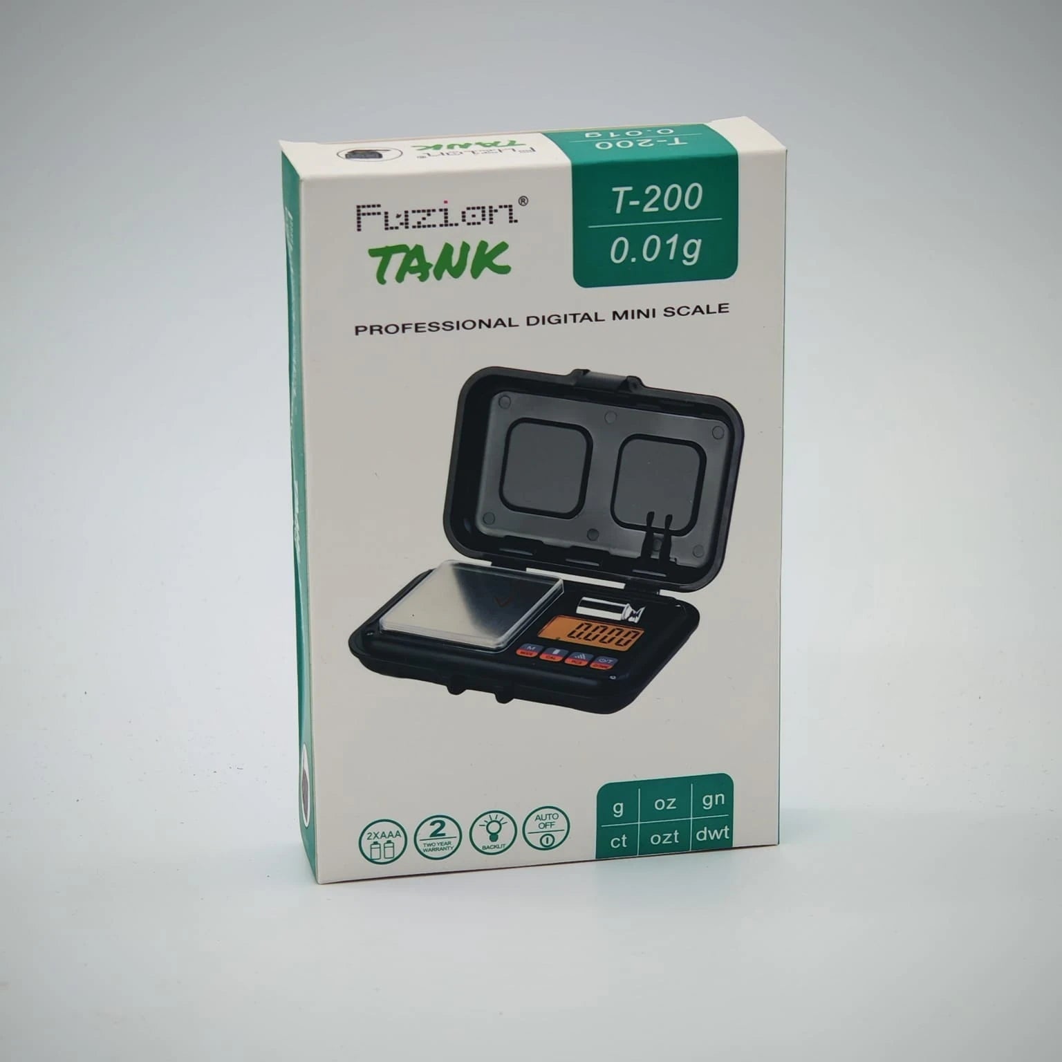 FUZION TANK PROFESSIONAL MINI SCALE T-200 200g x 0.01g