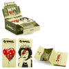 GROLLZ PAPERS ORGANIC EXTRA THIN K/S W/TIPS+TRAY 50/Pk 16Pk/Box BANKSYS GRAFFITI BG72B-DIS