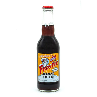 EXOTIC SODA FROSTIE 12oz. BOTTLE DIET ROOT BEER