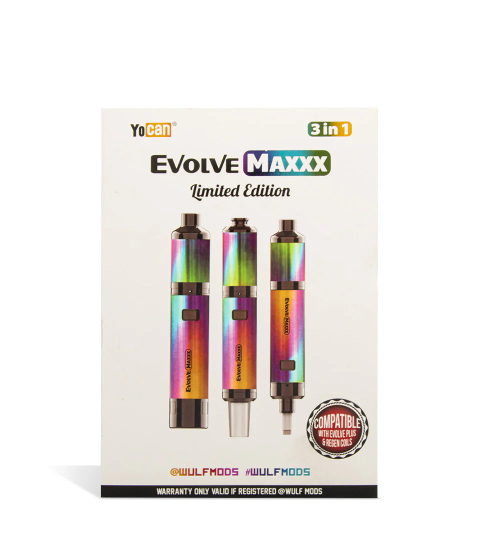 YOCAN WULF EVOLVE MAXXX 3 in 1 VAPORIZER KIT LIMITED EDITION FULL COLOR