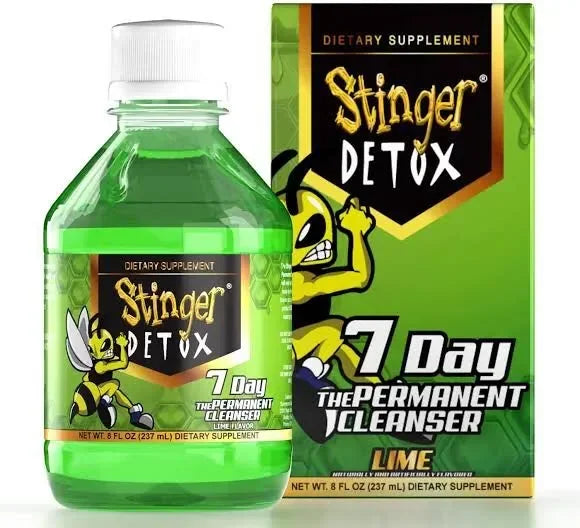 STINGER DETOX 8oz 5X 7 DAY FORMULA LIME