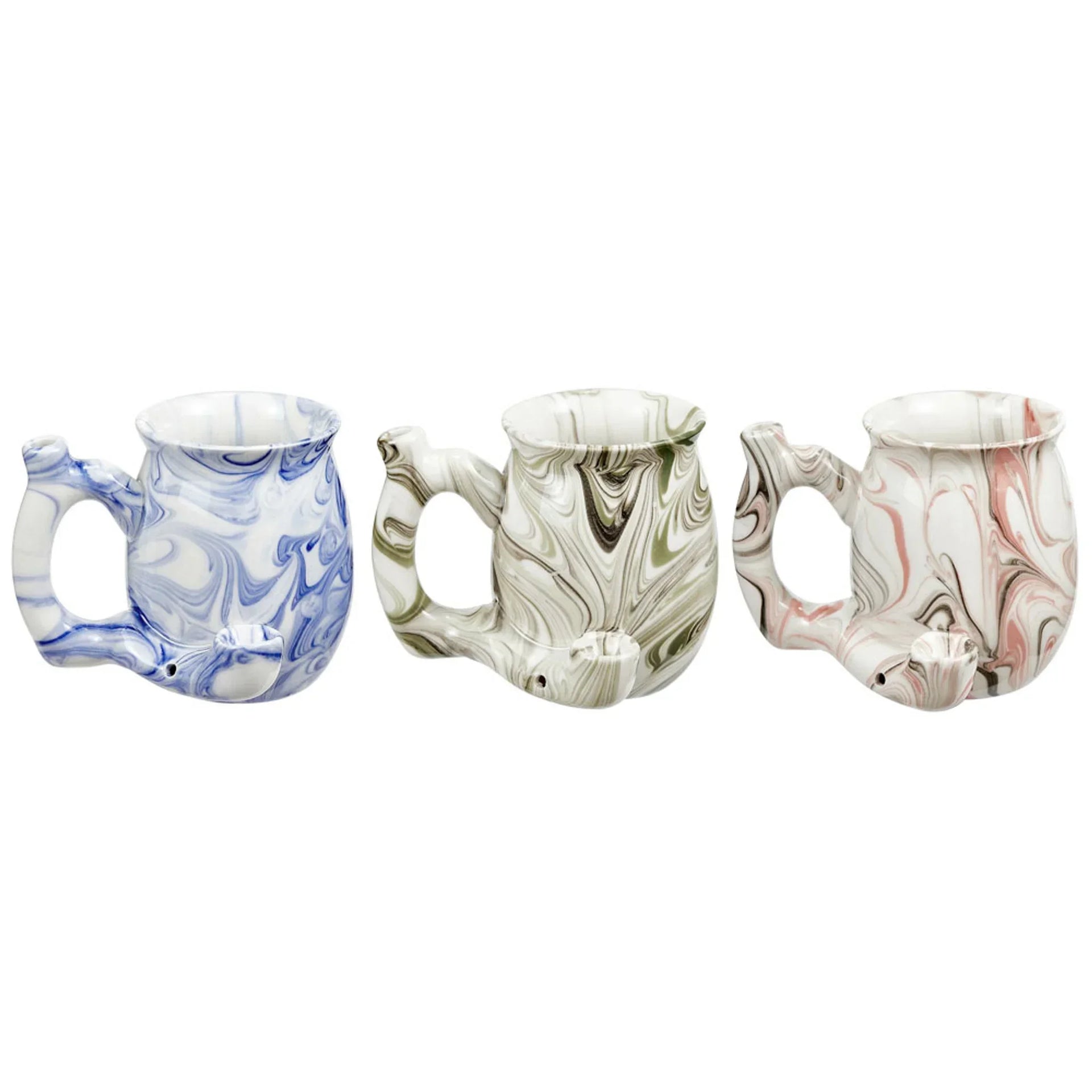 PREMIUM ROAST & TOAST CERAMIC MUG MARBLE ASST