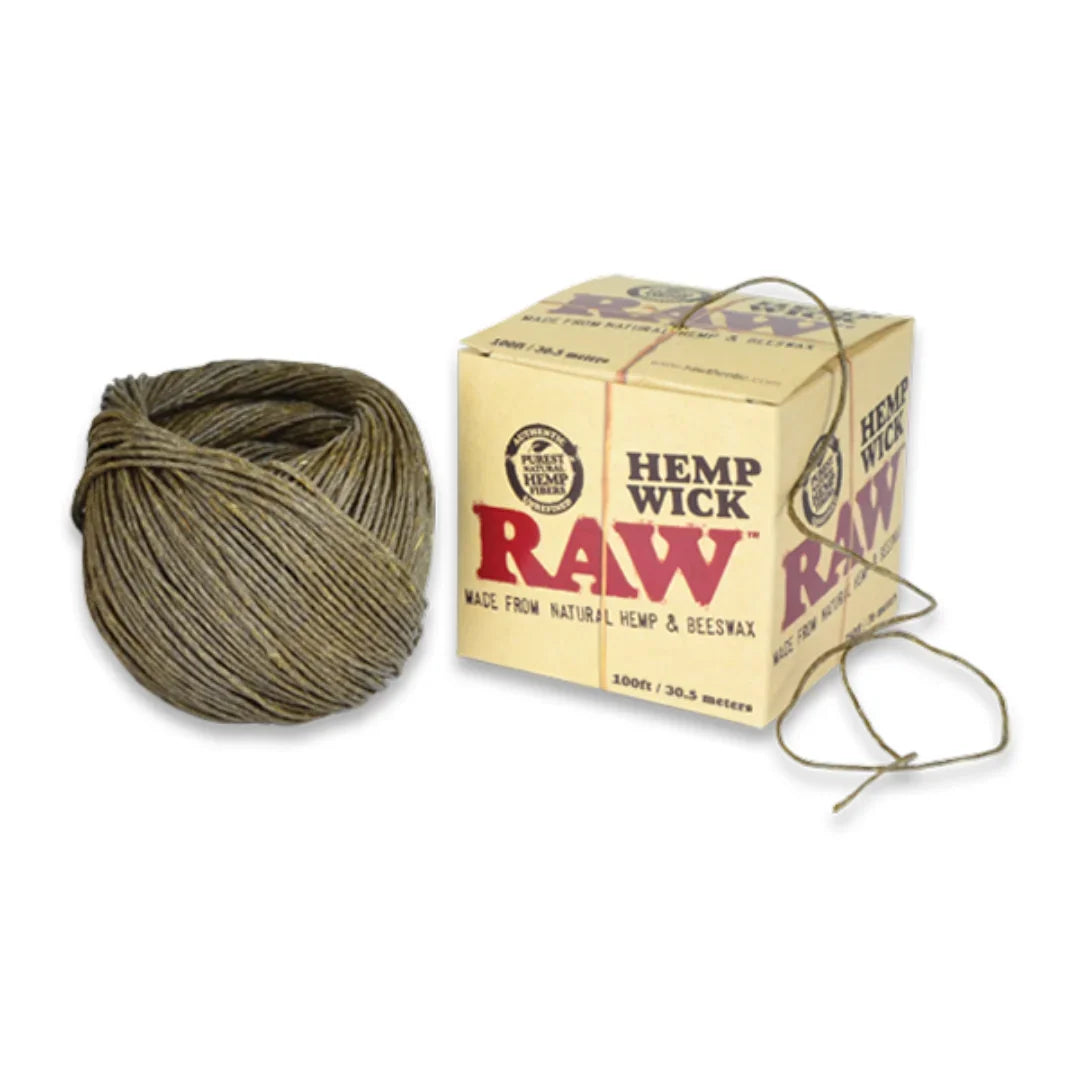 RAW HEMP WICK BALL  100FT/30.5 METERS