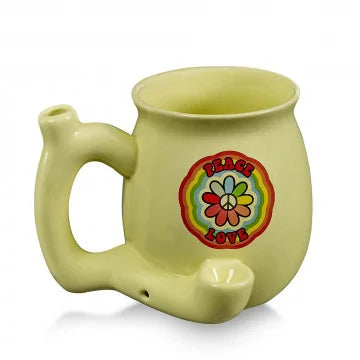 PREMIUM ROAST & TOAST CERAMIC MUG PEACE LOVE