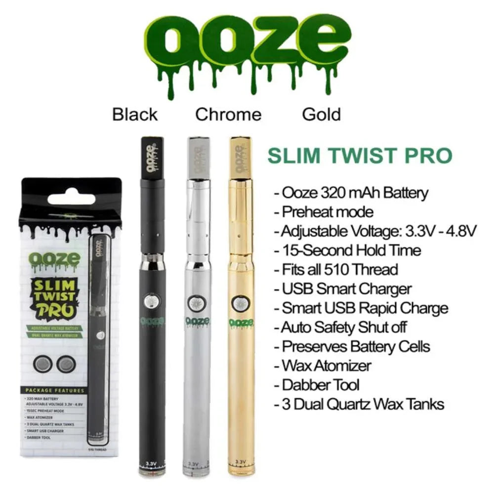 OOZE SLIM TWIST PRO ASST