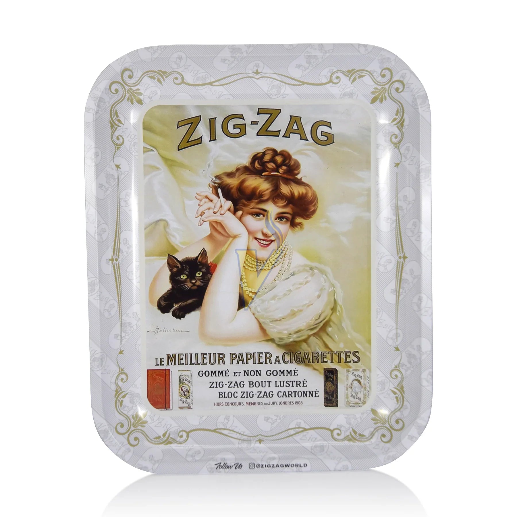 Zig Zag Tray  Asst Large